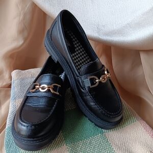 Seychelles Chain Buckle Loafers